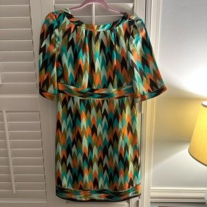 Milly Dress Chevron